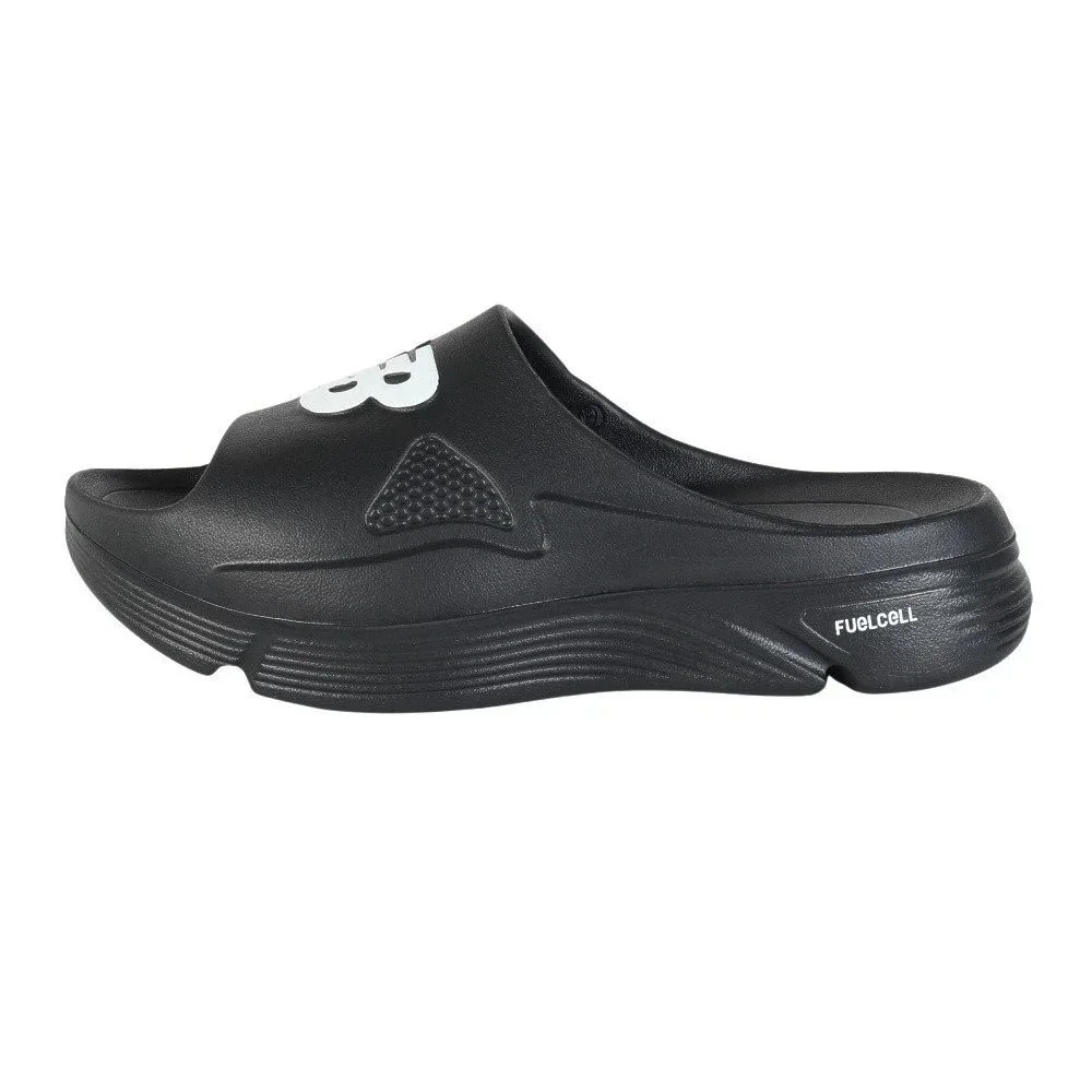 Men's Size 8 - New Balance FuelCell Slide Black White Sandals SMFFCB1   NEW